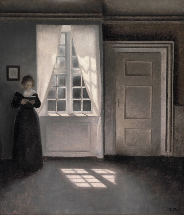 Innenraum der Strandgade 30, 1900 - Vilhelm Hammershøi