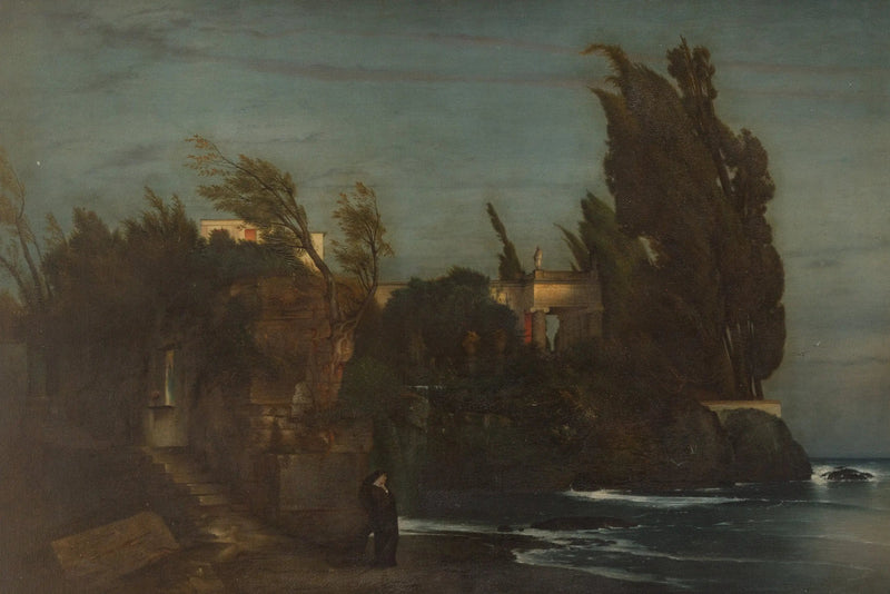 Villa am Meer - Arnold Böcklin