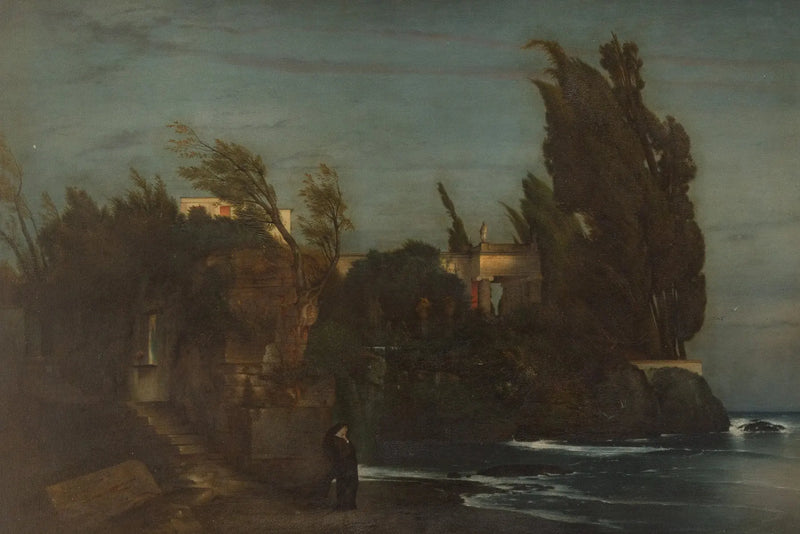 Villa am Meer - Arnold Böcklin