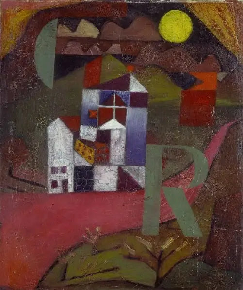 Villa R - Paul Klee image 1 reproduction d’œuvre d’art à l’huile