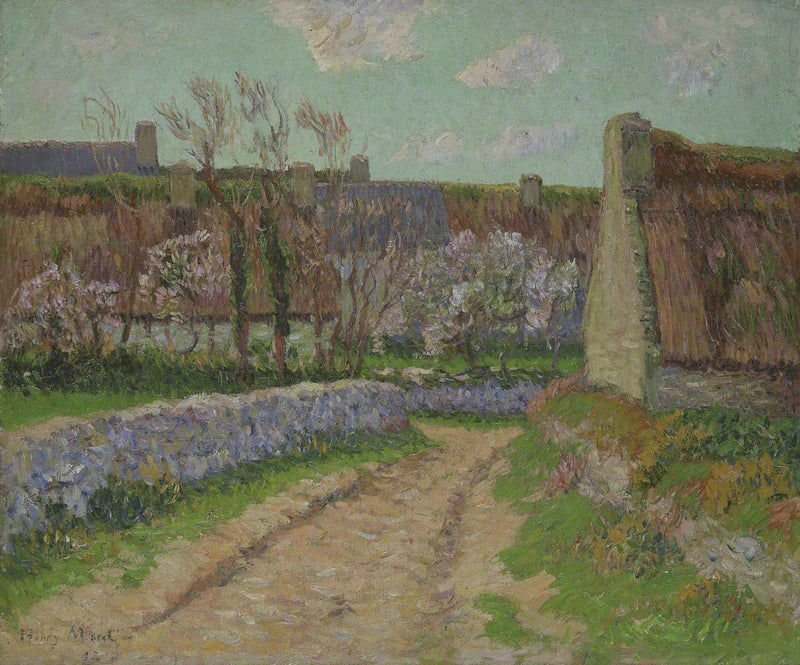 Dorf von Clohars - Henry Moret
