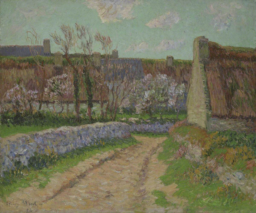 Dorf von Clohars - Henry Moret