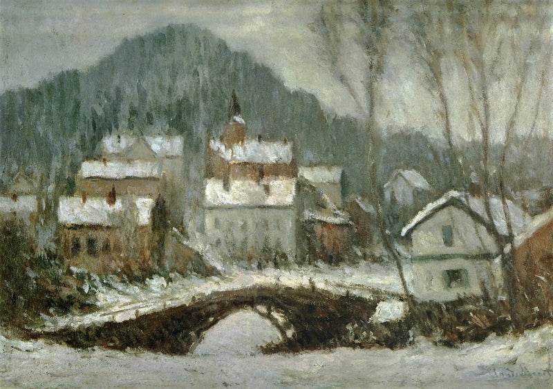Dorf Sandviken - Claude Monet