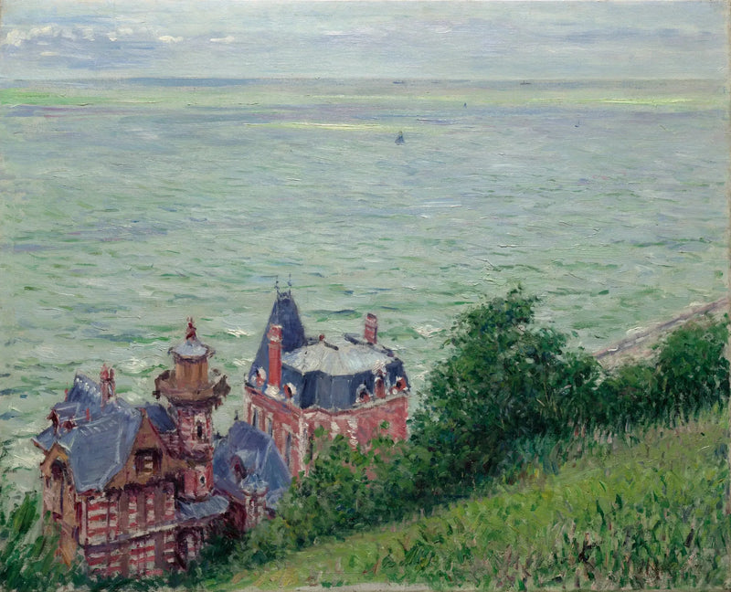 Villen in Trouville - Gustave Caillebotte