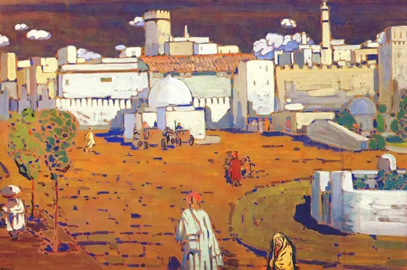 Arabische Stadt - Vassily Kandinsky