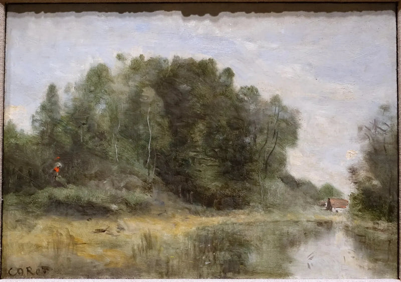 Ville d'Avray - am Teichufer - Jean-Baptiste Camille Corot