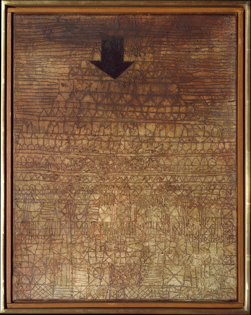 Verwüstete Stadt - Paul Klee