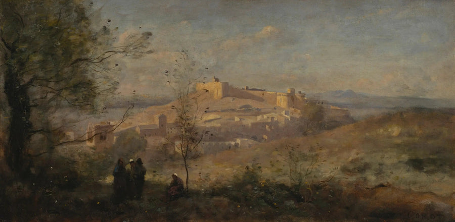 Villeneuve-lès-Avignon, Festung Saint André - Jean-Baptiste Camille Corot