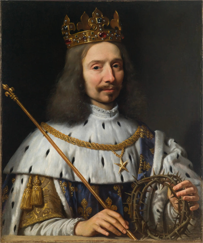 Vincent Voiture im Rollenspiel als Saint-Louis - Philippe de Champaigne