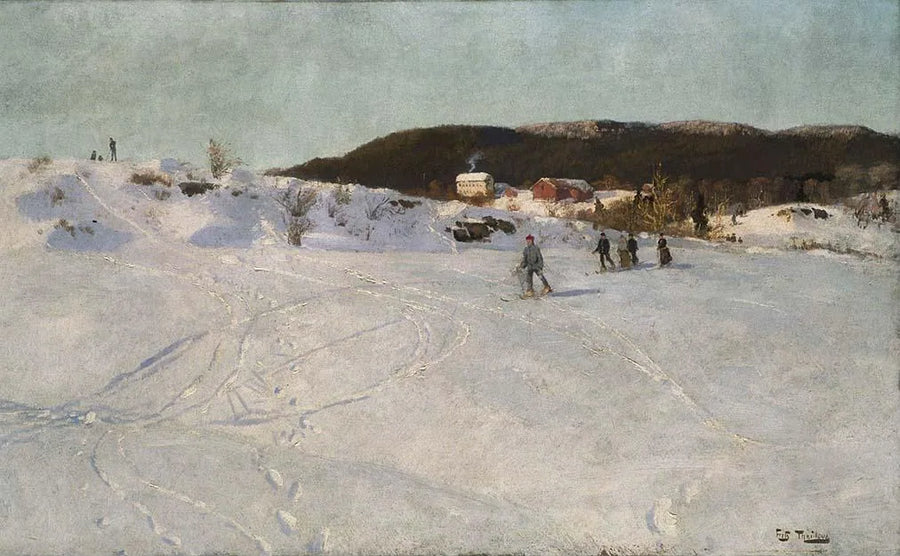 Vinter Vestre Aker – Frits Thaulow
