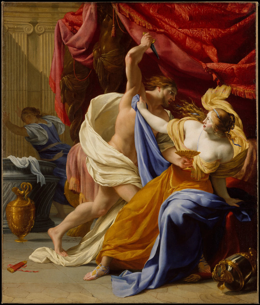Le Viol de Tamar - Eustache Le Sueur