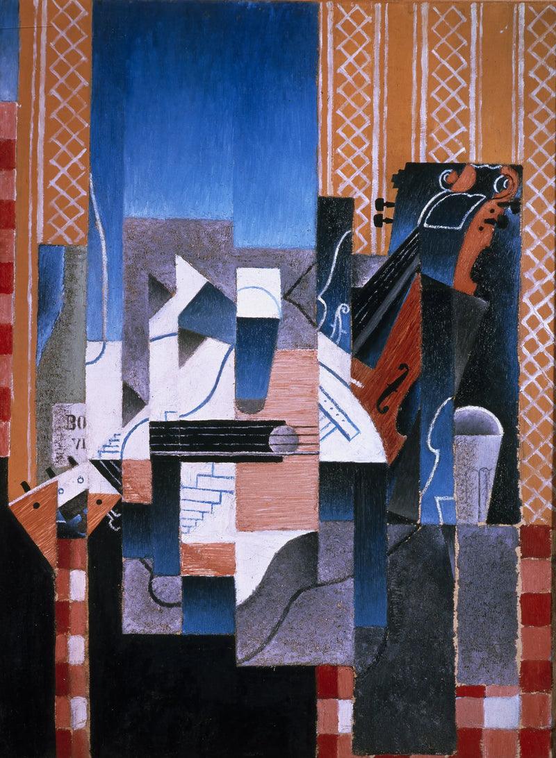 Violine und Gitarre - Juan Gris