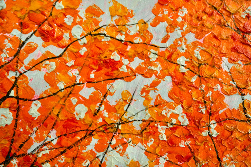Herbstgesicht | 150 x 100 cm