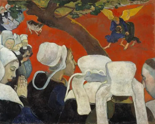 Vision nach dem Sermon - Paul Gauguin