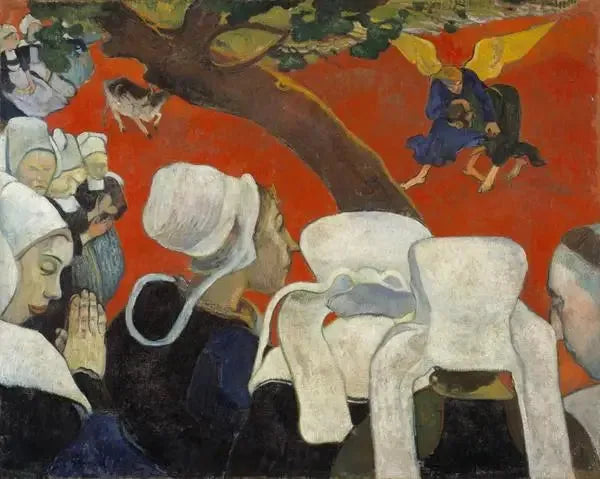 Vision nach dem Sermon - Paul Gauguin