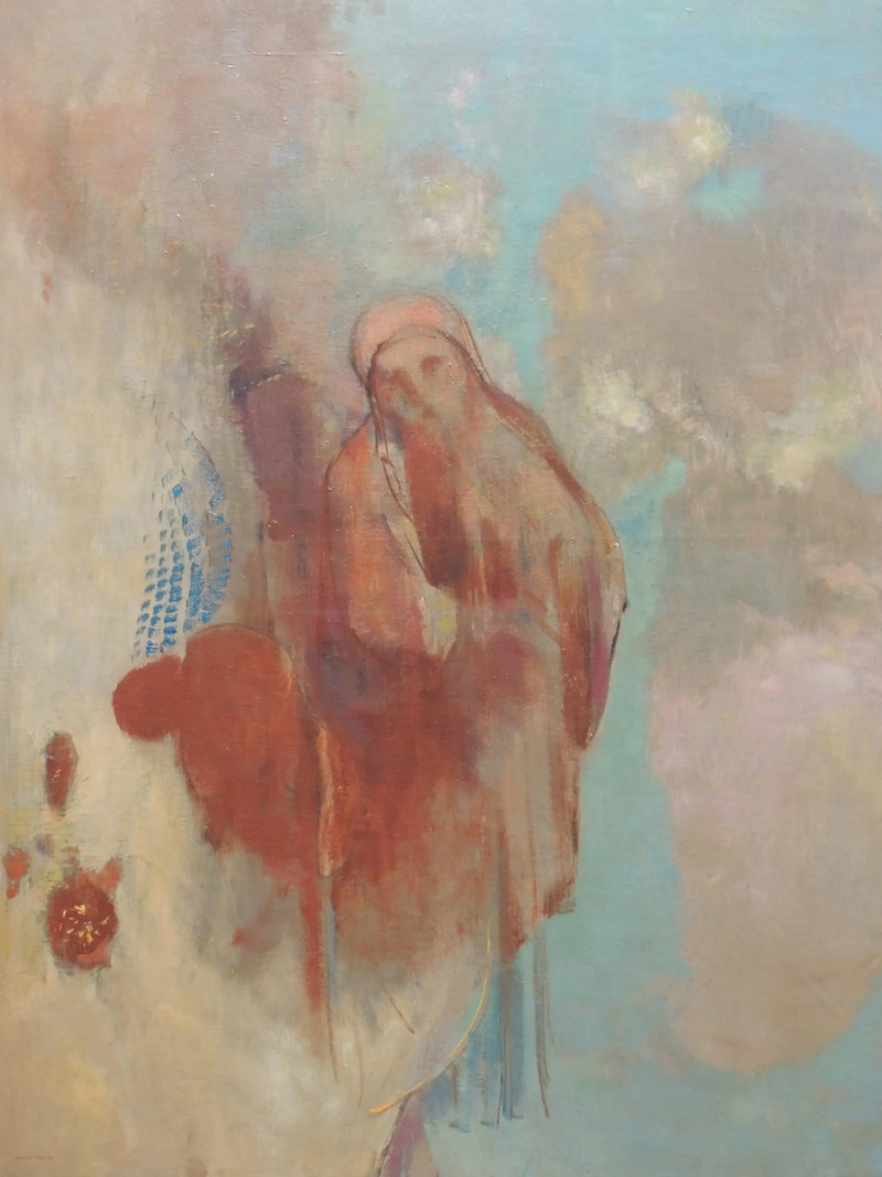 Vision im Wolkenhimmel - Odilon Redon