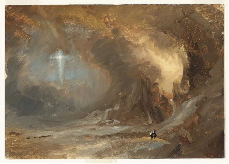 Vision der Kreuzigung - Frederic Edwin Church