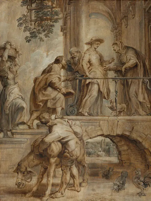 Besuch der Jungfrau Maria - Peter Paul Rubens