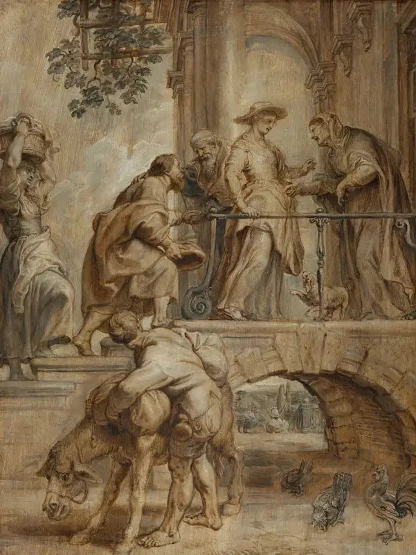 Besuch der Jungfrau Maria - Peter Paul Rubens