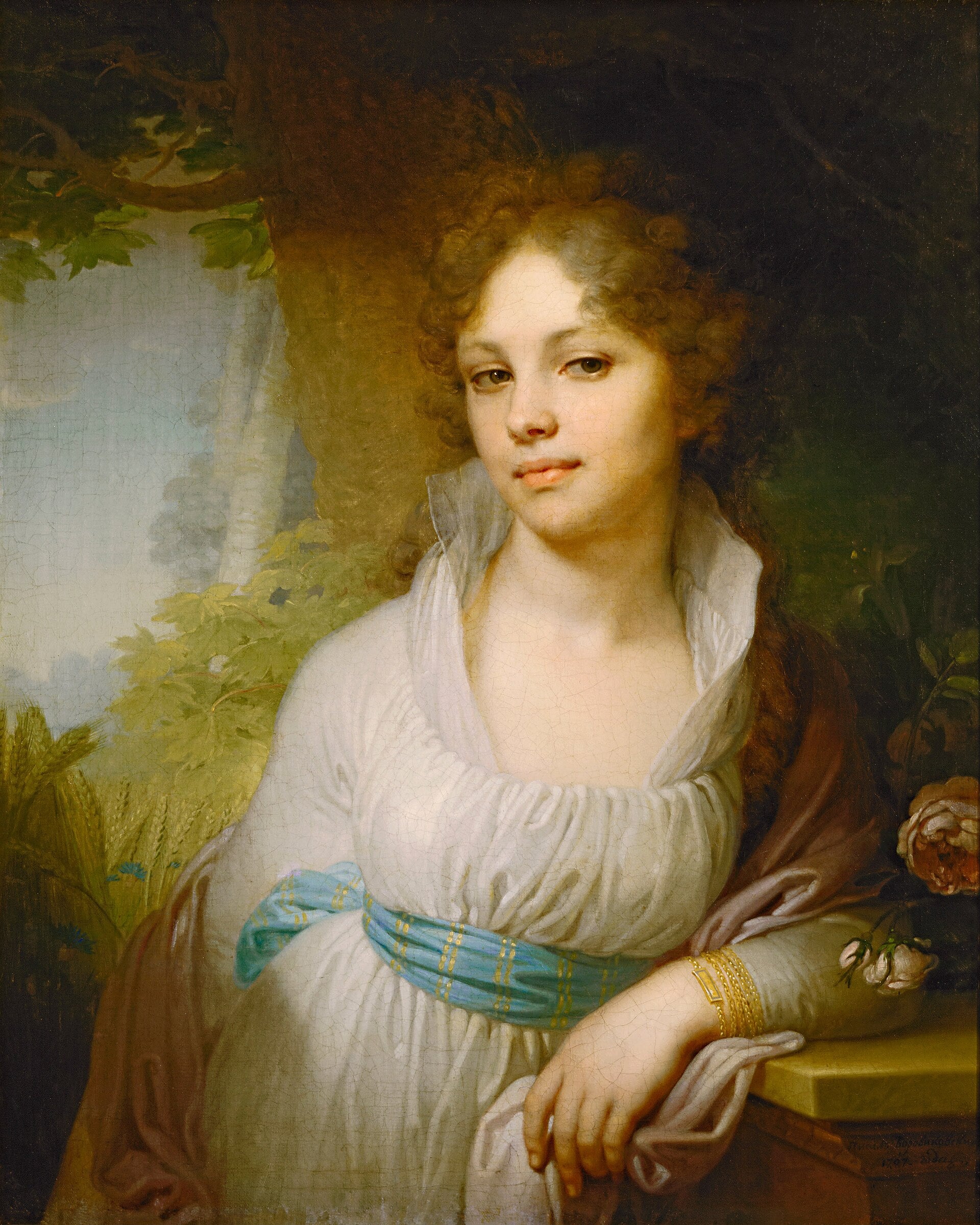 Portrait de Maria Lopoukhina - Vladimir Borovikovski