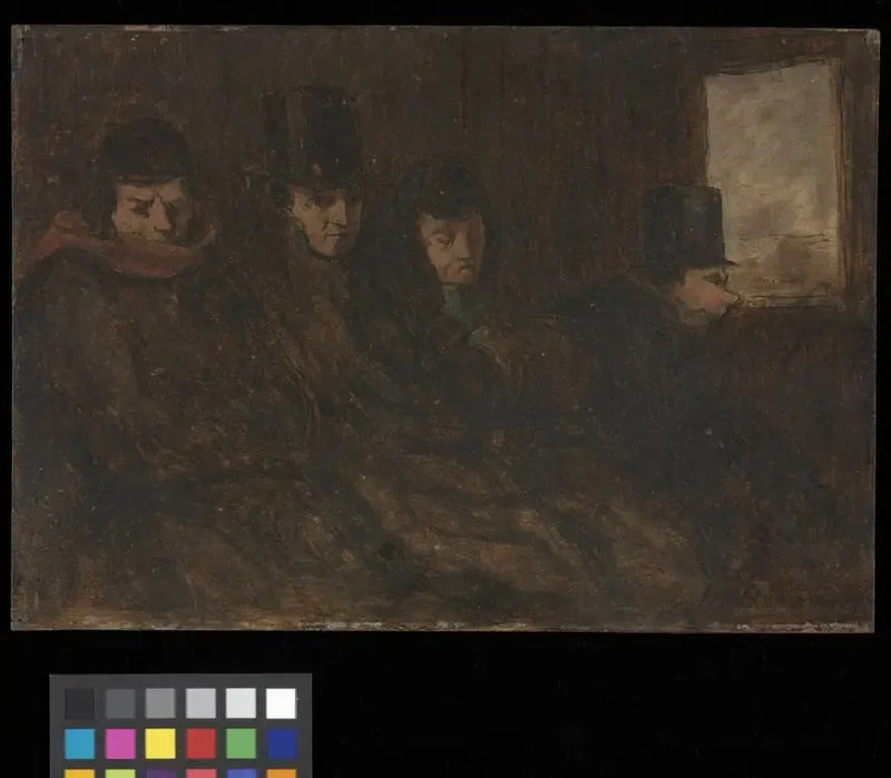 Zweite Klasse Auto - Honoré Daumier