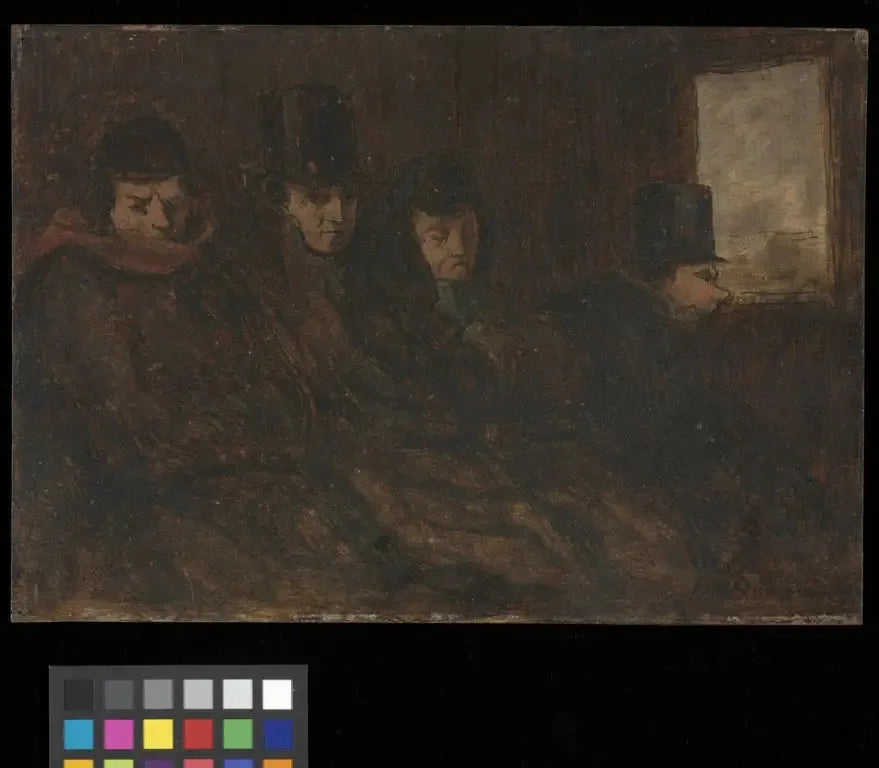 Zweite Klasse Auto - Honoré Daumier