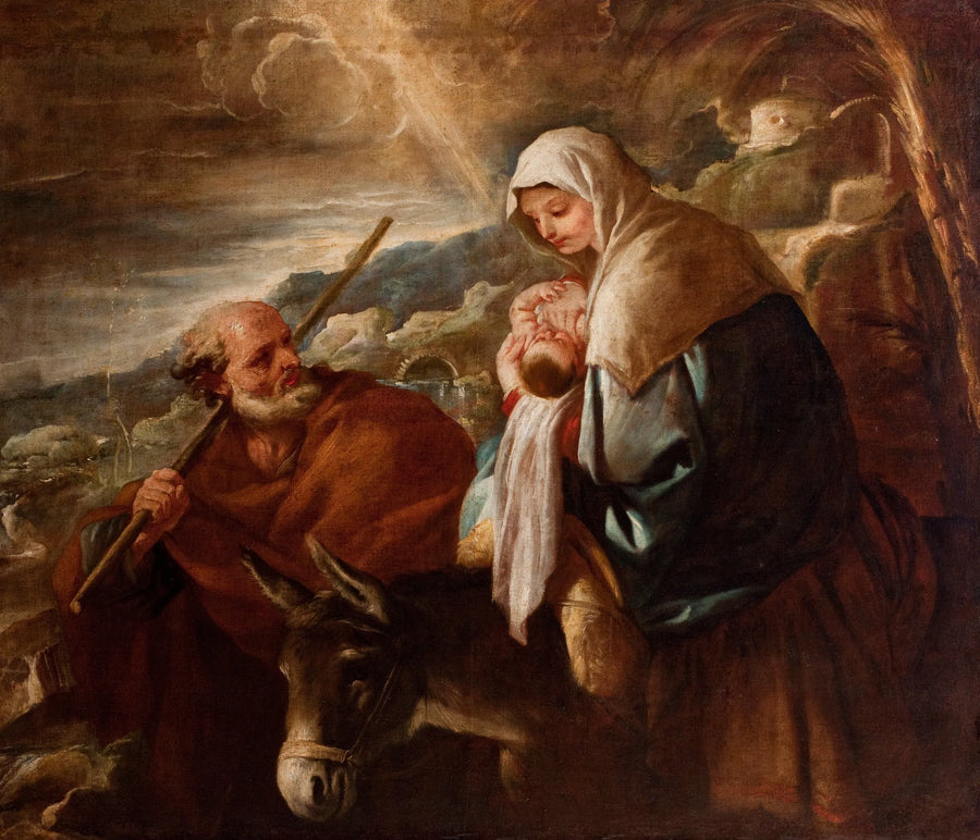 Reise nach Ägypten - Luca Giordano