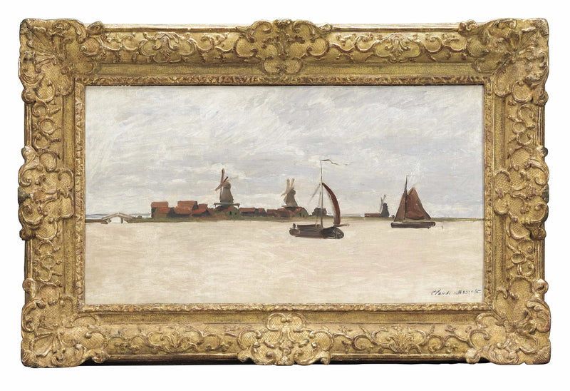 Der Voorzaan und der Westerhem W175 - Claude Monet
