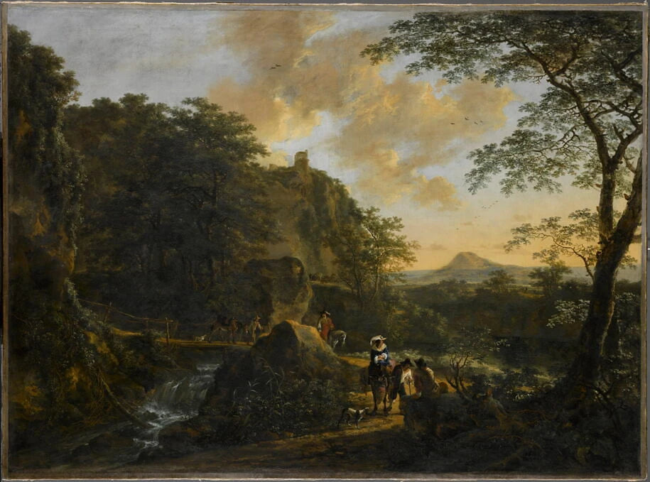 Les Voyageurs élégants - Jan Dirksz. Both
