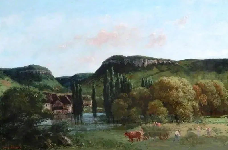 Aussicht auf Ornans - Gustave Courbet