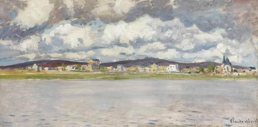 Ansicht von Argenteuil - Claude Monet