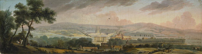 Vue de l'arrière d'un palais - Henri Salembier