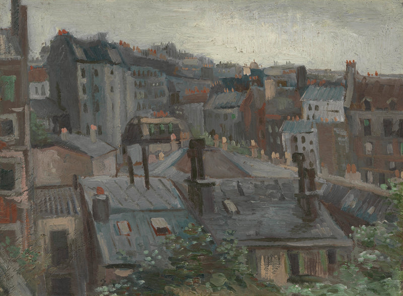 Blick aus dem Atelier von Vincent - Vincent van Gogh