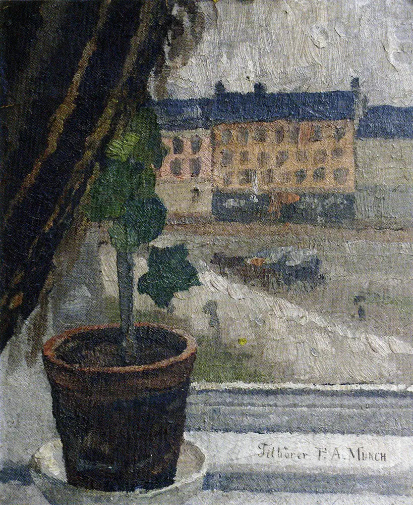 Blick über den Strand Olaf Rye - Edvard Munch