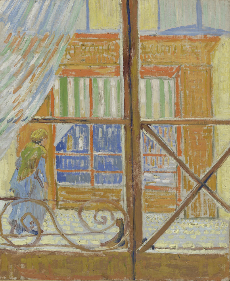 Blick auf eine Metzgerei - Vincent van Gogh