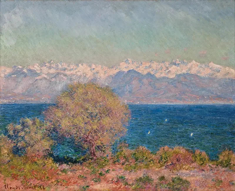 Blick auf Cap d'Antibes W1175 - Claude Monet