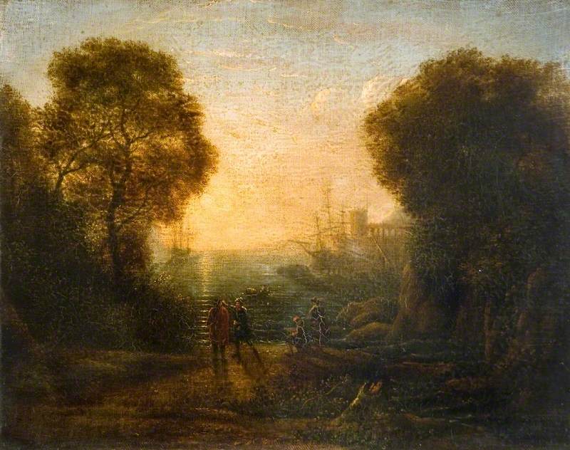 Küstenansicht - Claude Lorrain