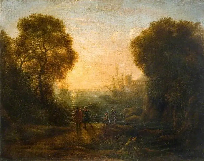 Küstenansicht - Claude Lorrain