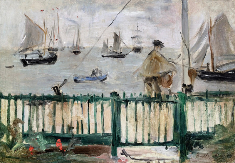 Blick auf England oder Auf der Isle of Wight - Berthe Morisot