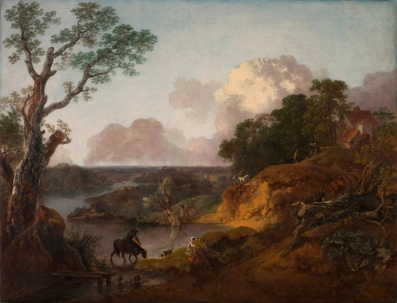 Blick im Suffolk - Thomas Gainsborough