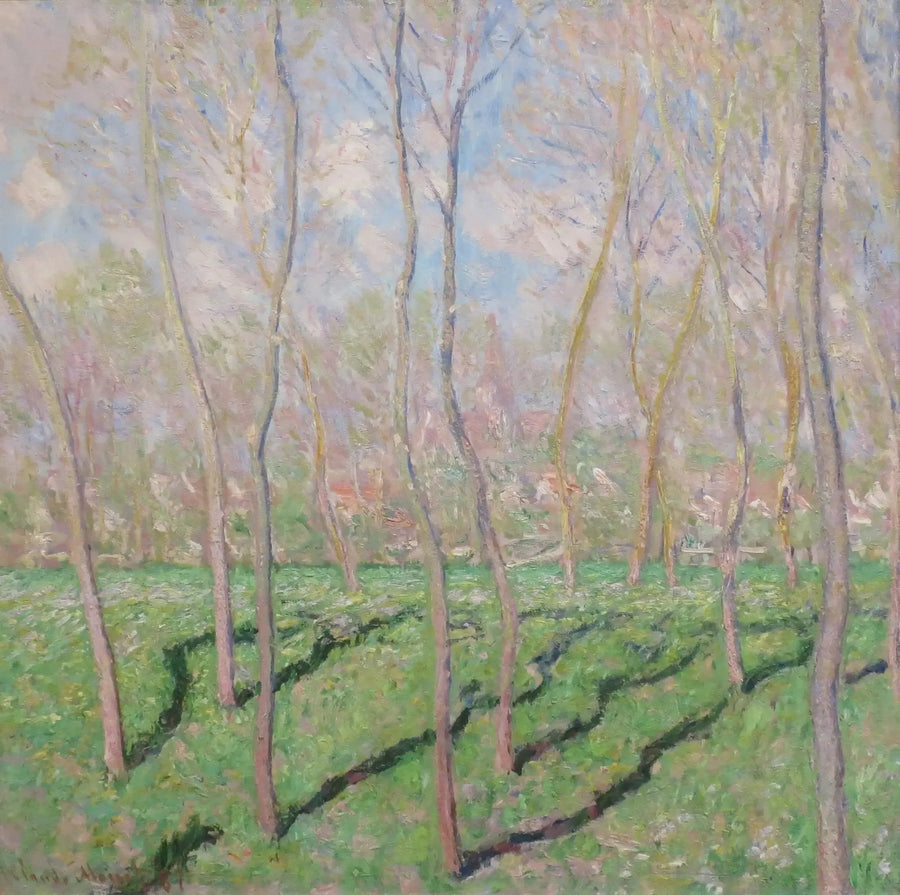 Blick auf Bennecourt - Claude Monet