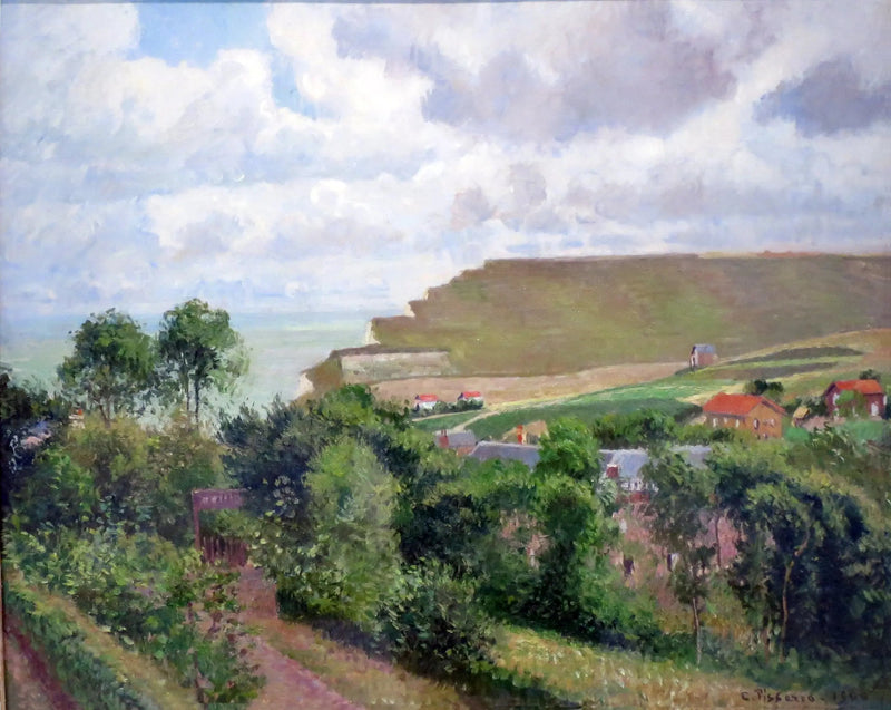 Ansicht von Berneval - Camille Pissarro