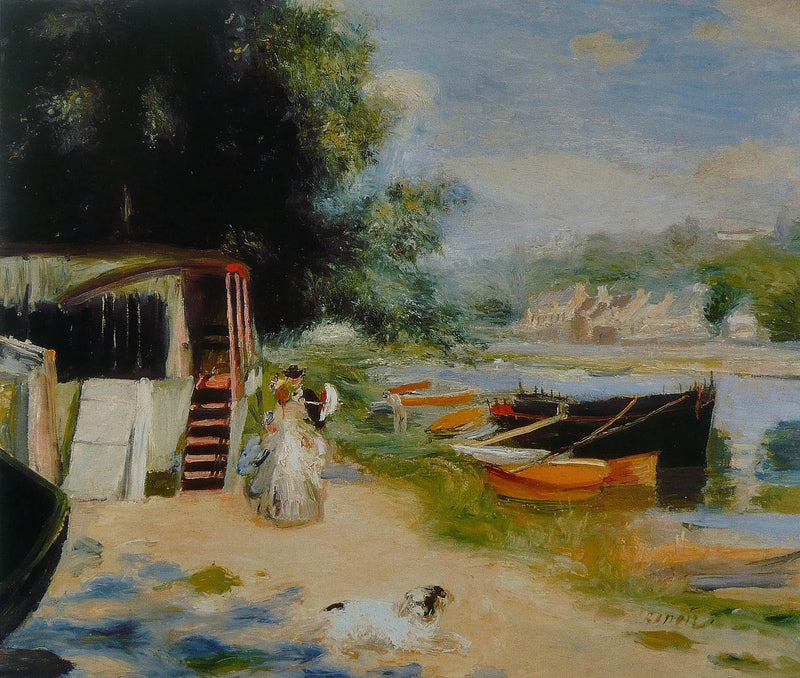 Blick auf Bougival - Pierre-Auguste Renoir