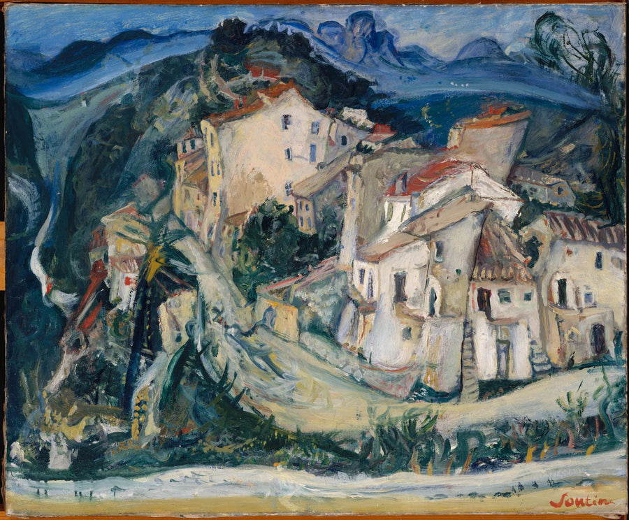 Blick auf Cagnes - Chaim Soutine