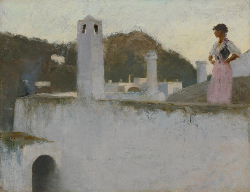 Blick auf Capri - John Singer Sargent