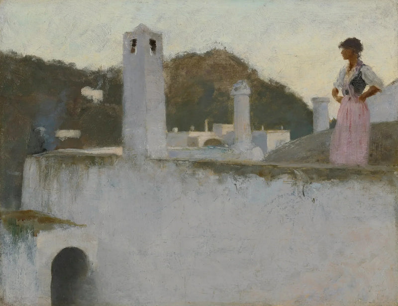 Blick auf Capri - John Singer Sargent