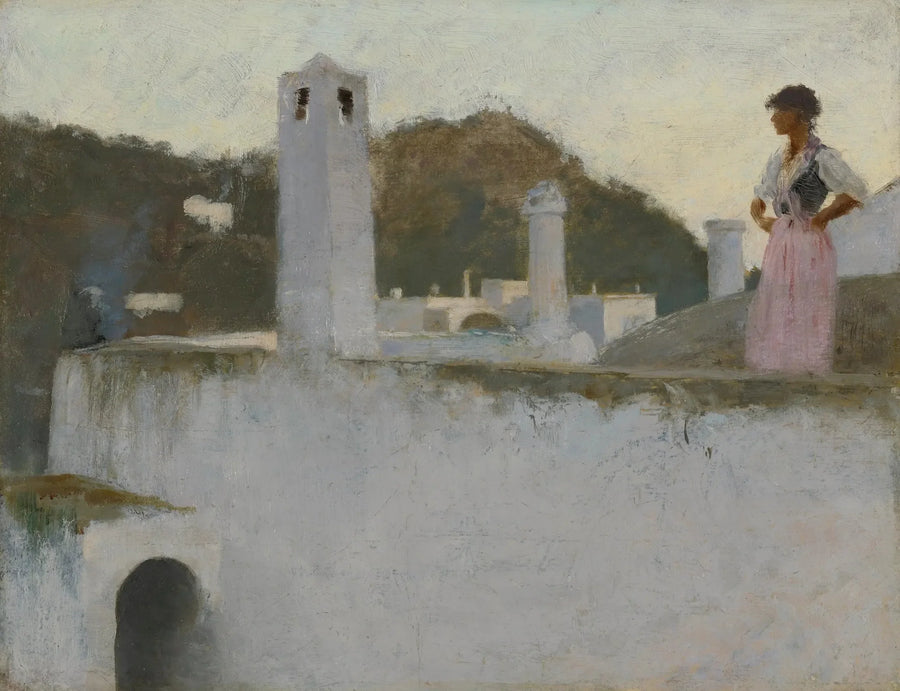 Blick auf Capri - John Singer Sargent