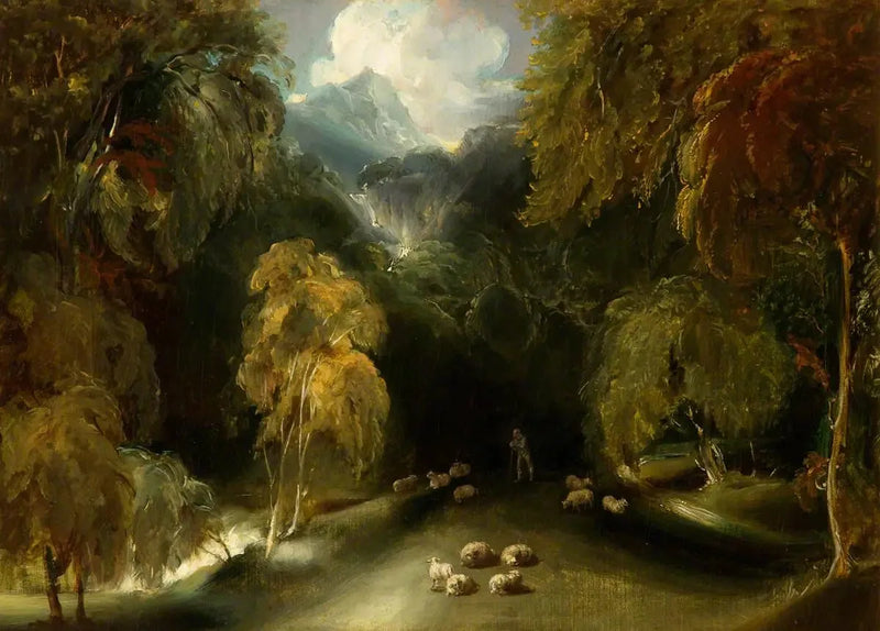 Blick auf Dovedale in Richtung Thorpe Cloud - Thomas Lawrence