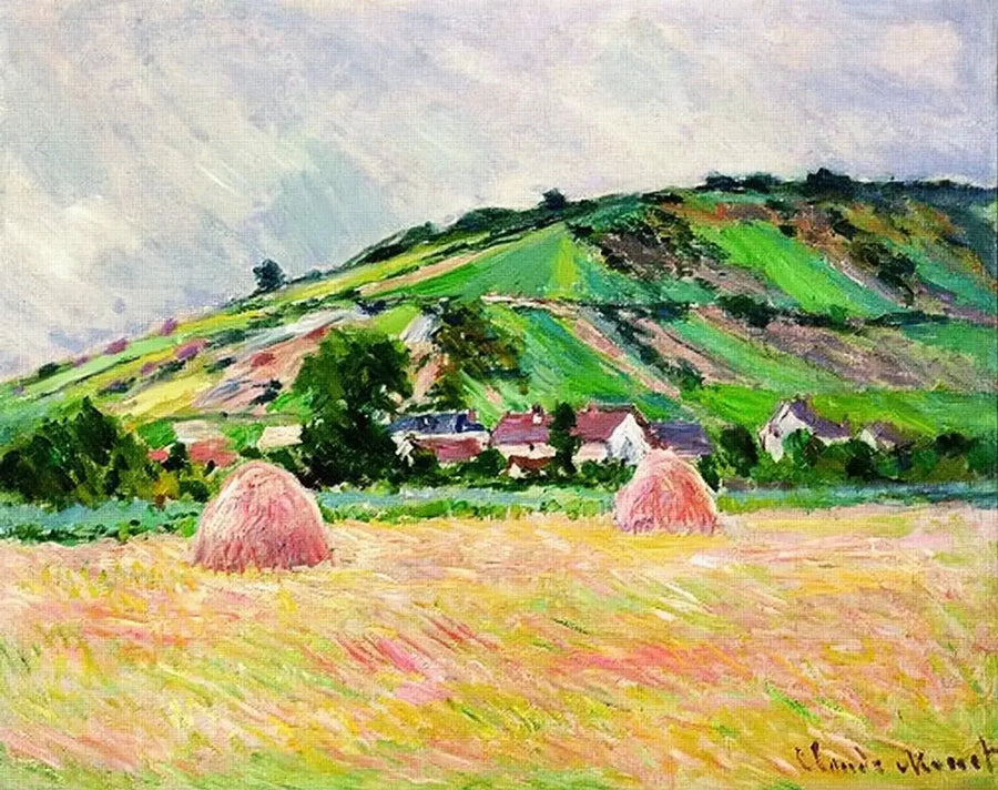 Blick auf Giverny - Claude Monet