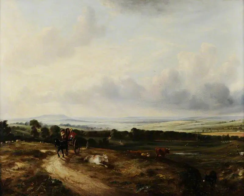 Blick auf Hampstead Heath - John Constable